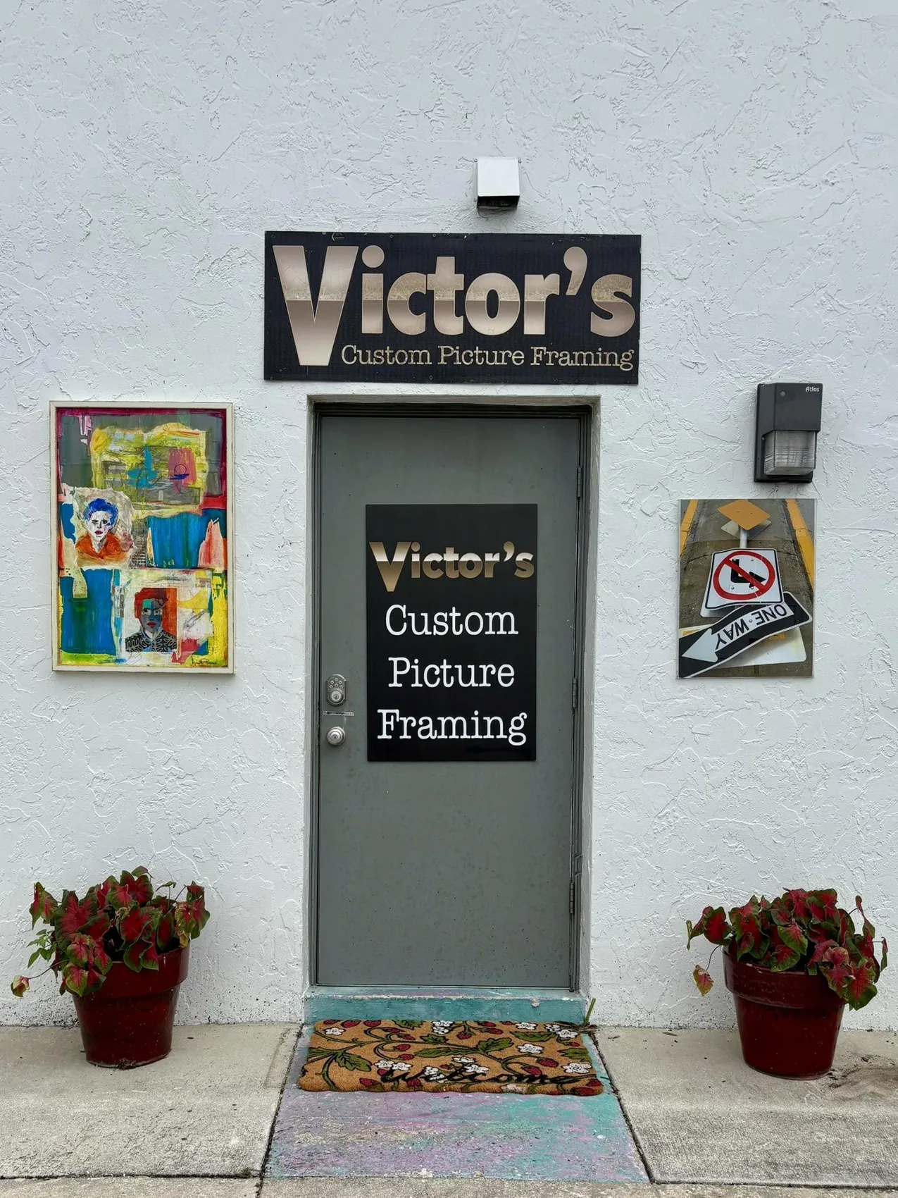 Studio entrance
